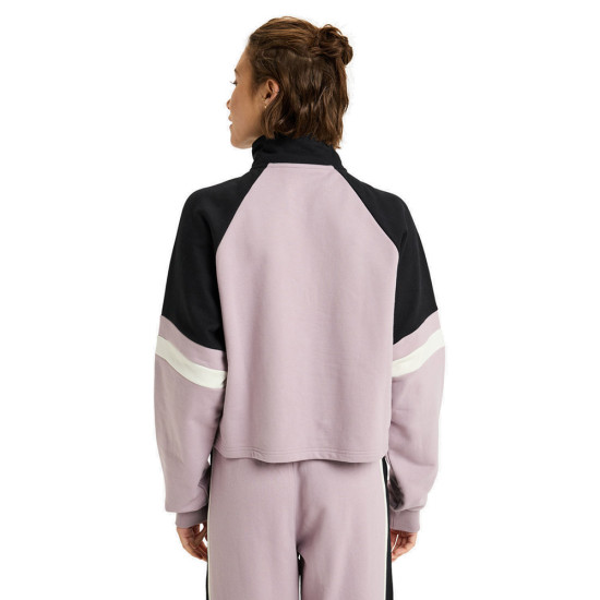 Roxy Γυναικείο φούτερ Essential Energy Boxy Half Zip Sweatshirt
